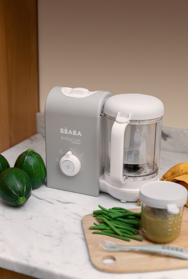 Béaba Stoomkoker-mixer Babycook® Express Velvet Grey
