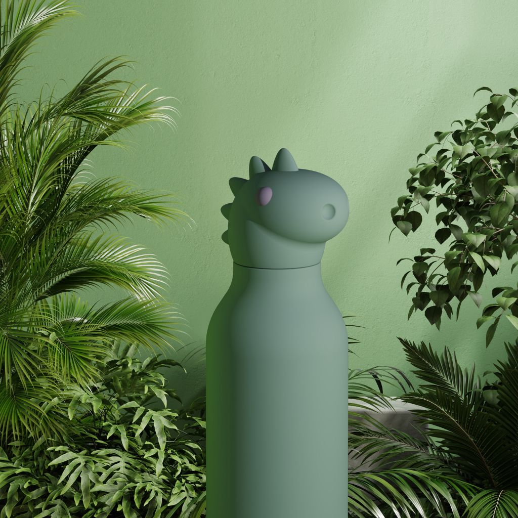 Asobu Gourde isotherme Bestie Dinosaure 460 ml