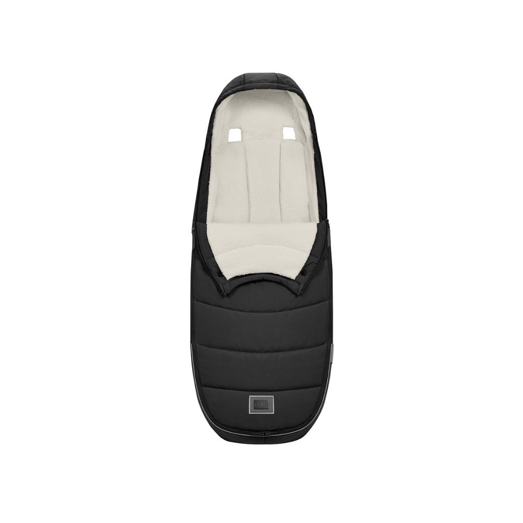 Cybex Voetenzak Platinum Sepia Black