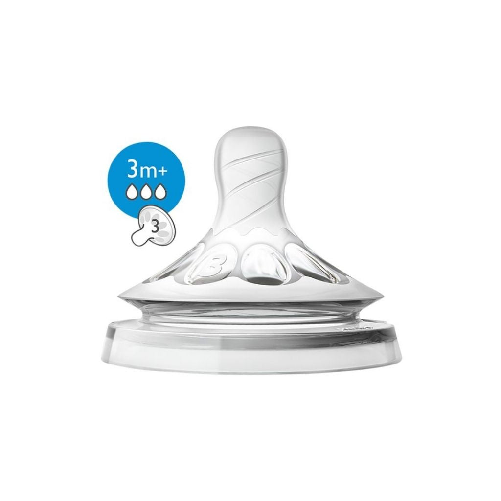 Philips AVENT Speen Natural 2.0 normale melktoevoer - 2 stuks