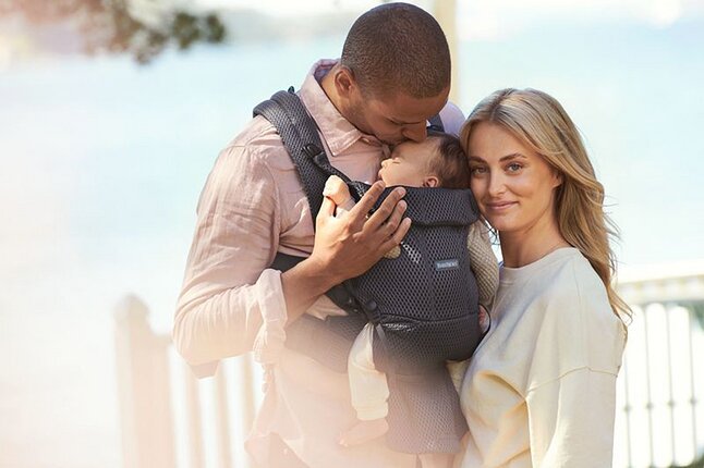 BabyBjörn Porte-bébé ventral Move anthracite