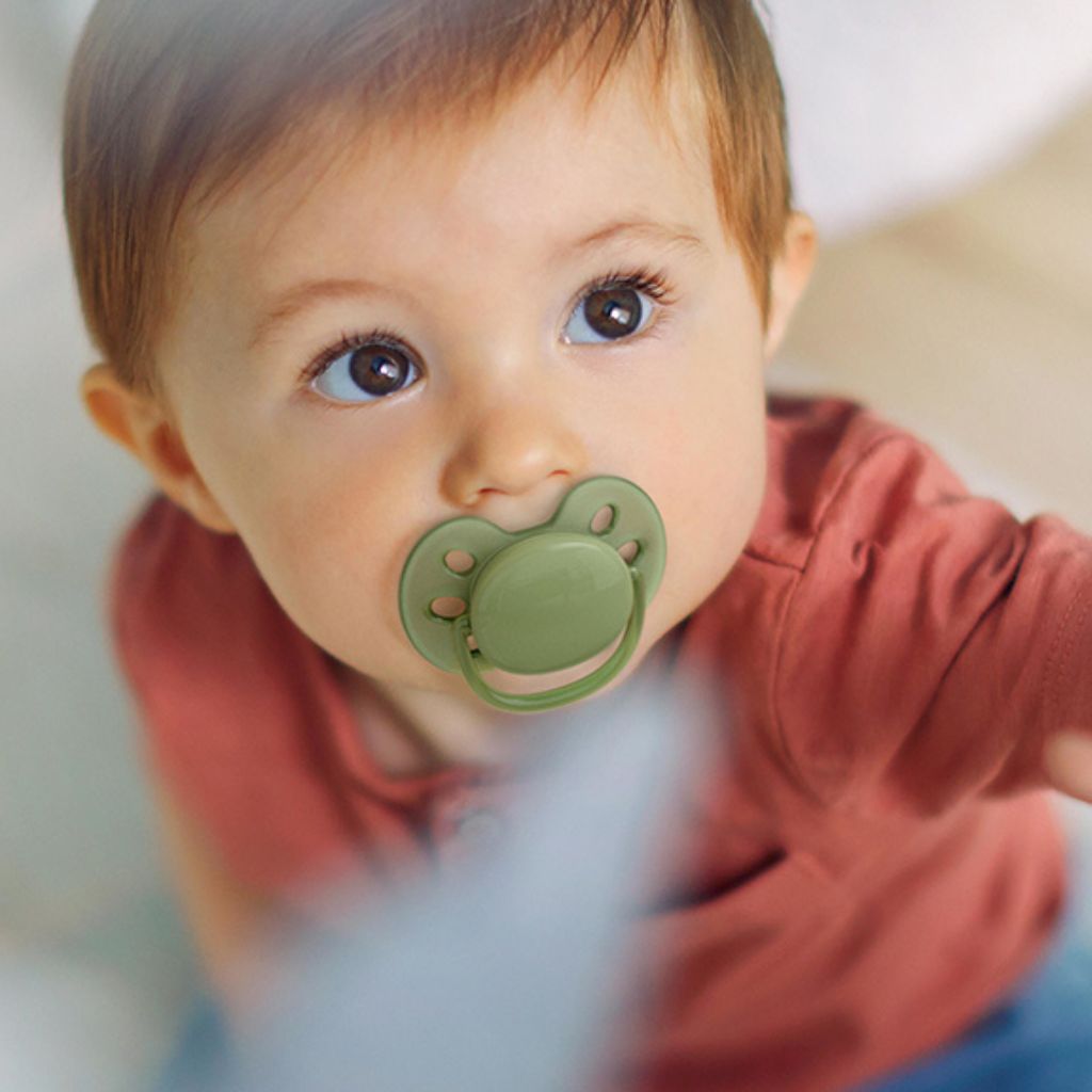 Philips AVENT Fopspeen + 18 maanden Ultra Soft kaki, terracotta - 2 stuks