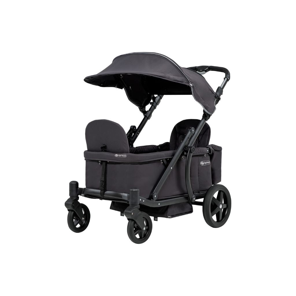 Pronto Stroller space grey + bekerhouder