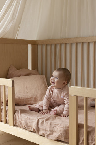 Feetje Pyjama Wafel Vieux Rose Mélange