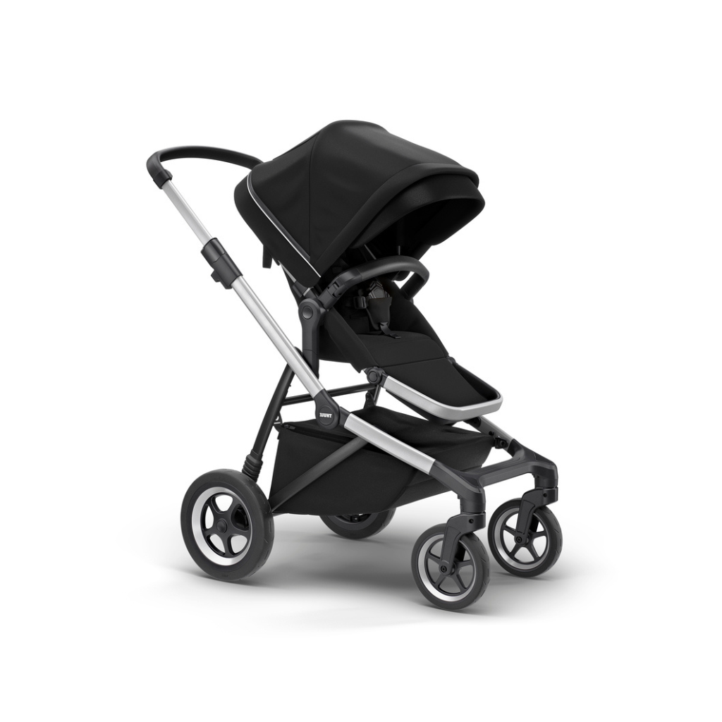 Thule Poussette Sleek + nacelle Midnight Black