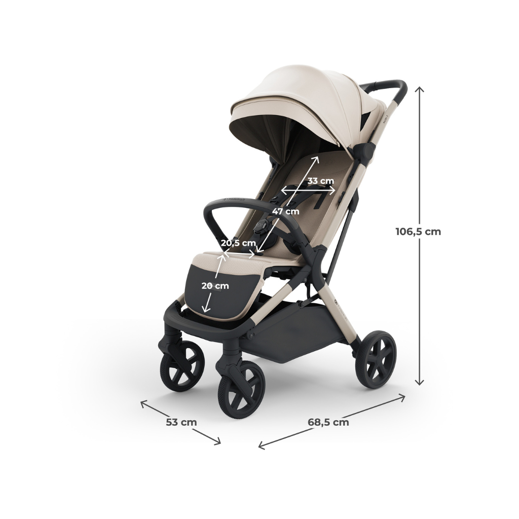 Kinderkraft Poussette Nubi 3 Sand Beige