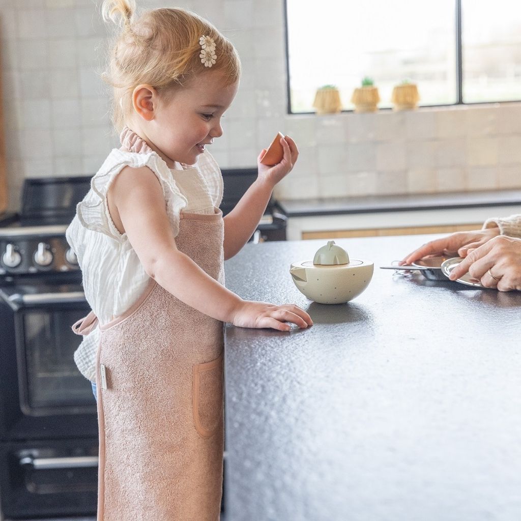 Timboo Tablier pour enfant imperméable Misty Rose