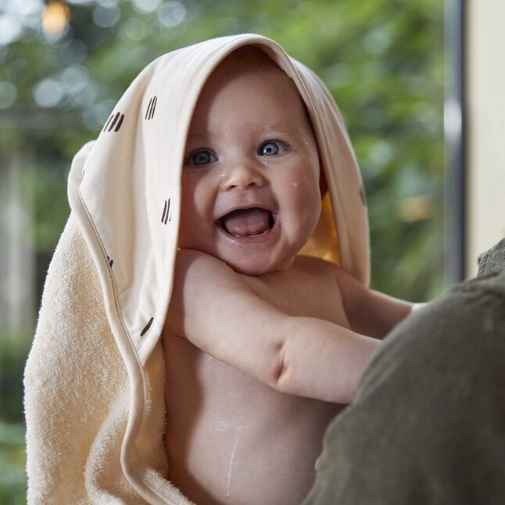 Dreambee Cape de bain Flo écru