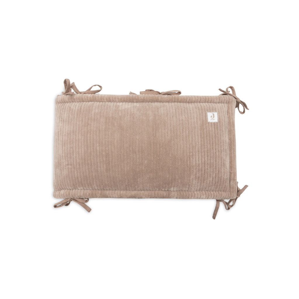 Jollein Parkomrander Cloudy Rib Milky Coffee 180 x 30 cm