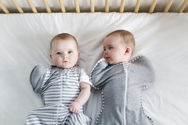 Love to Dream Sac d'emmaillotage Swaddle Up Original 3-6 mois Grey