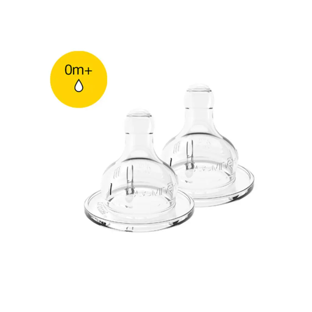 Zuigspeen, 2st, Suavinex, silicone, rond +0m, slow flow