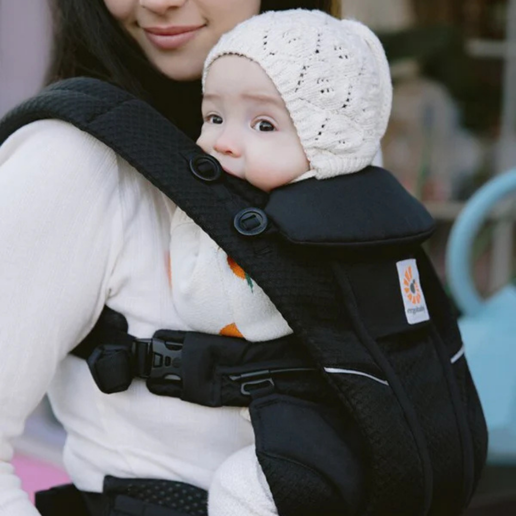 ERGObaby Porte-bébé combiné Omni Breeze Onyx Black