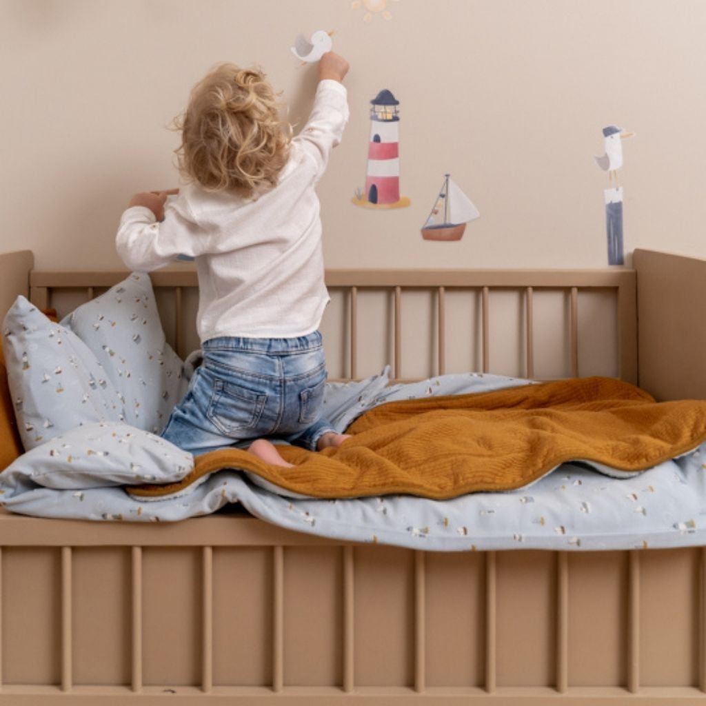 Little Dutch Dekbedovertrek Sailors Bay Blue katoen