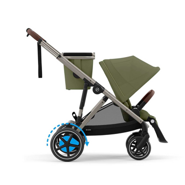 Cybex Poussette eGazelle Taupe Moss Green