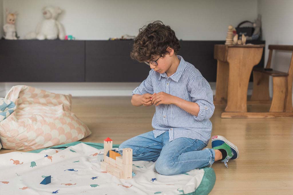 Play&Go Couverture de jeu /sac de rangement Dino