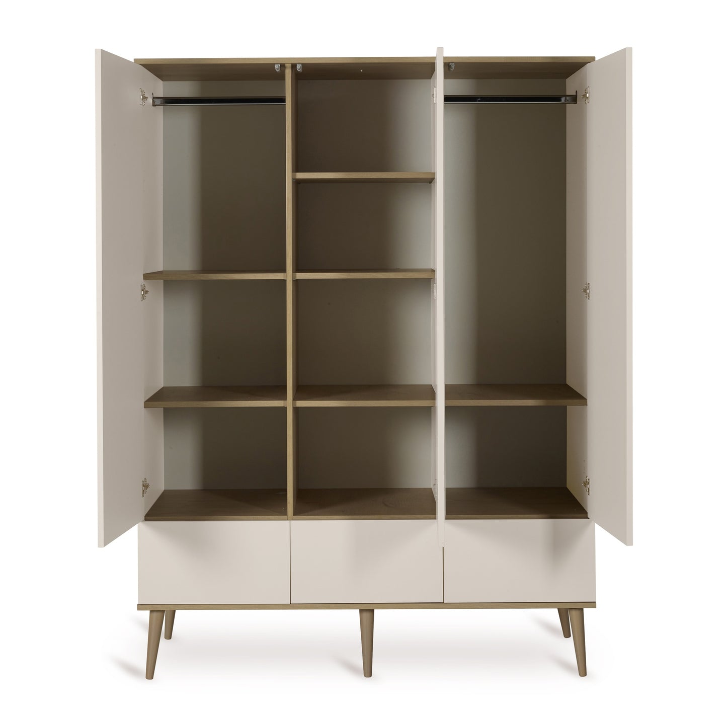 Quax Armoire 3 portes Flow Clay