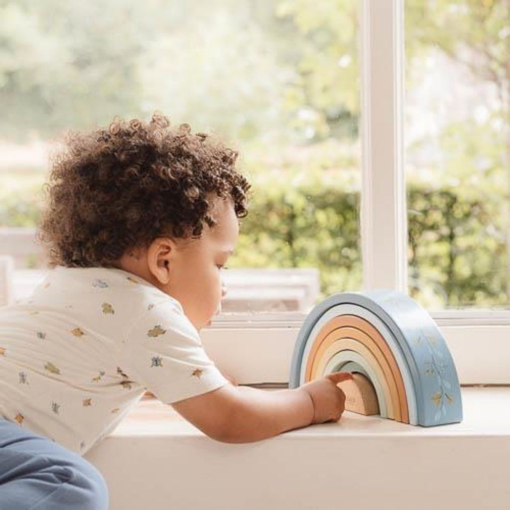 Little Dutch Arc-en-ciel en bois Forest Friends