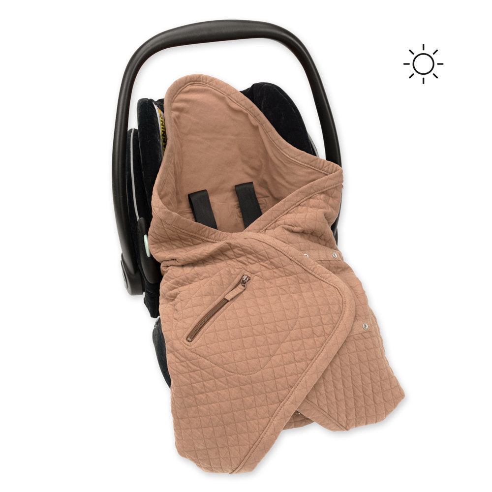 Bemini Wikkelcape Biside Universeel Lente/Zomer beige