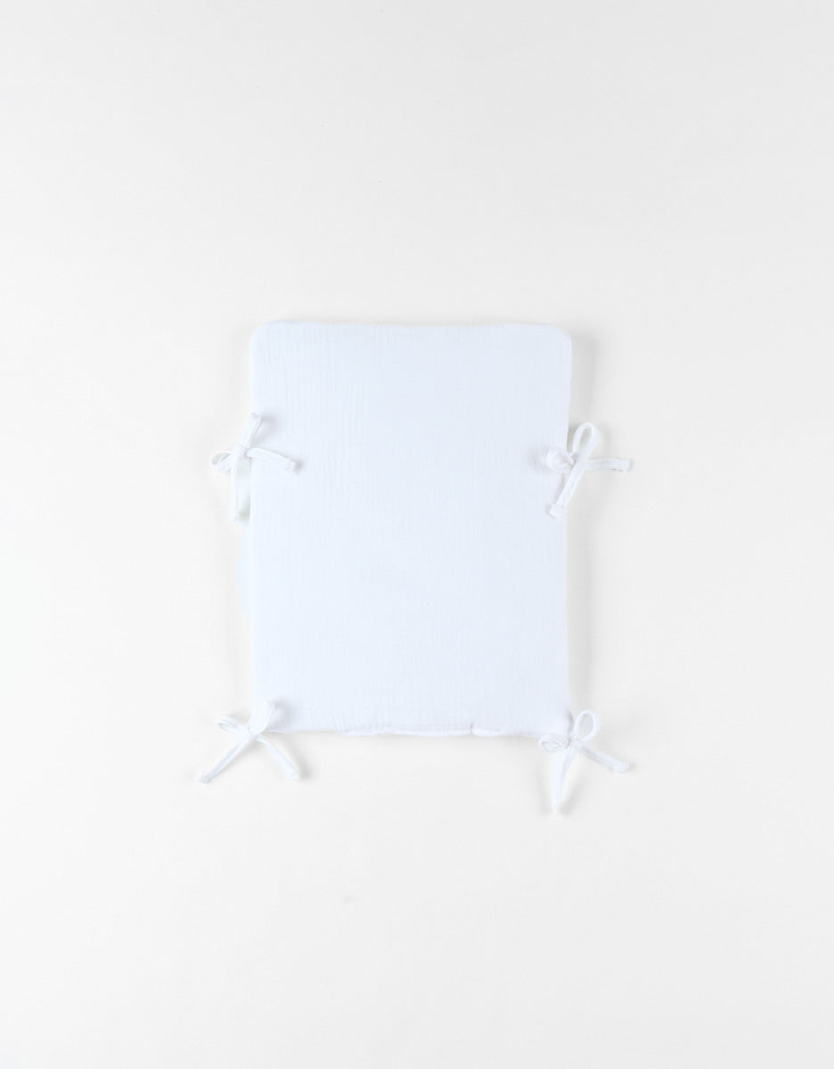 Noukie's Tour de parc/lit Bali, Moka & Snow beige/écru