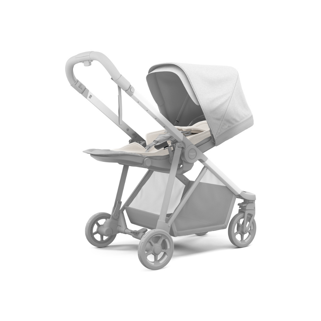 Thule Newborn inlay voor kinderwagen Soft Grey