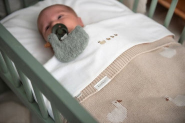 Koeka Chiffon pour sucette Duckling Dijon Shadow Green