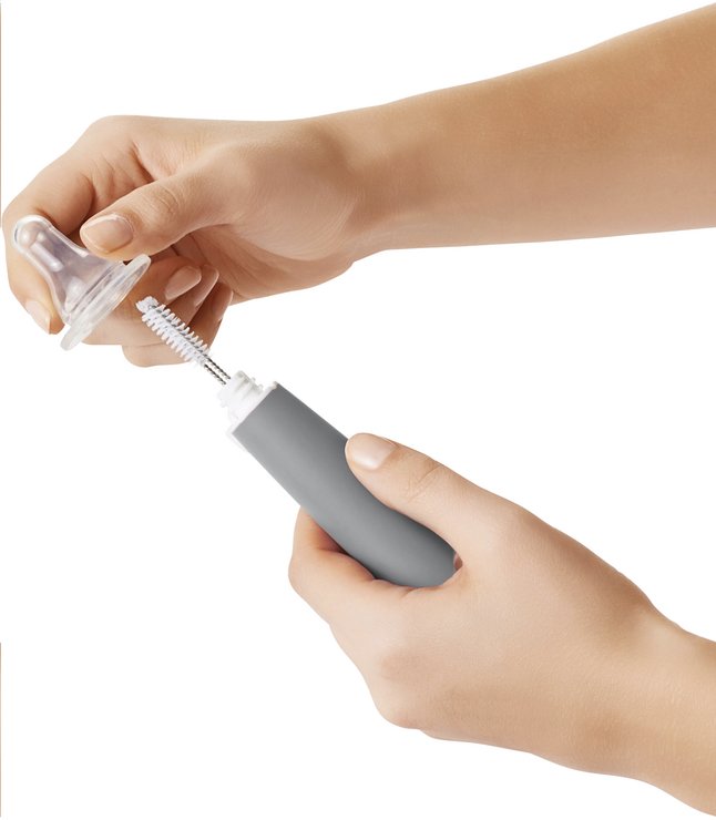 OXO Tot Goupillon avec support gris