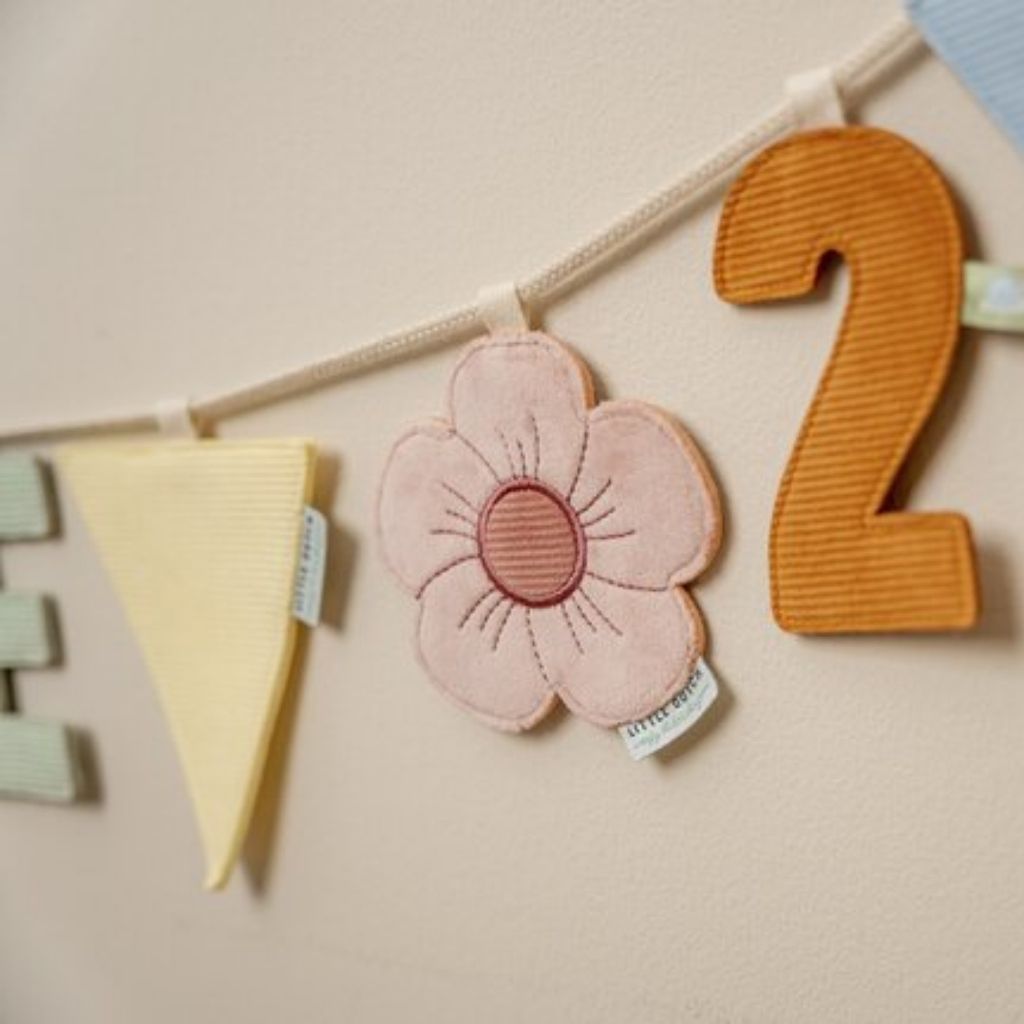 Little Dutch Slinger Decoratie Vlag geel