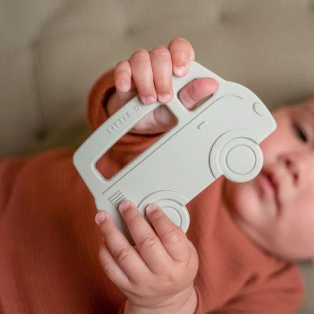 Little Dutch Bijtspeeltje Bus Silicone