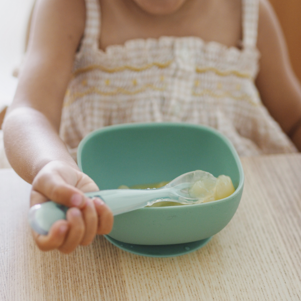 Béaba Siliconen kom met zuignap Sage Green