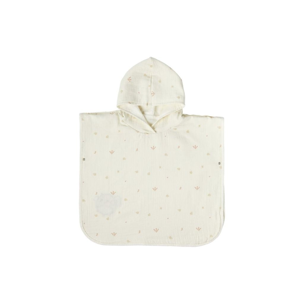 Dreambee Poncho Billie poisson-ballon réversible tetra beige