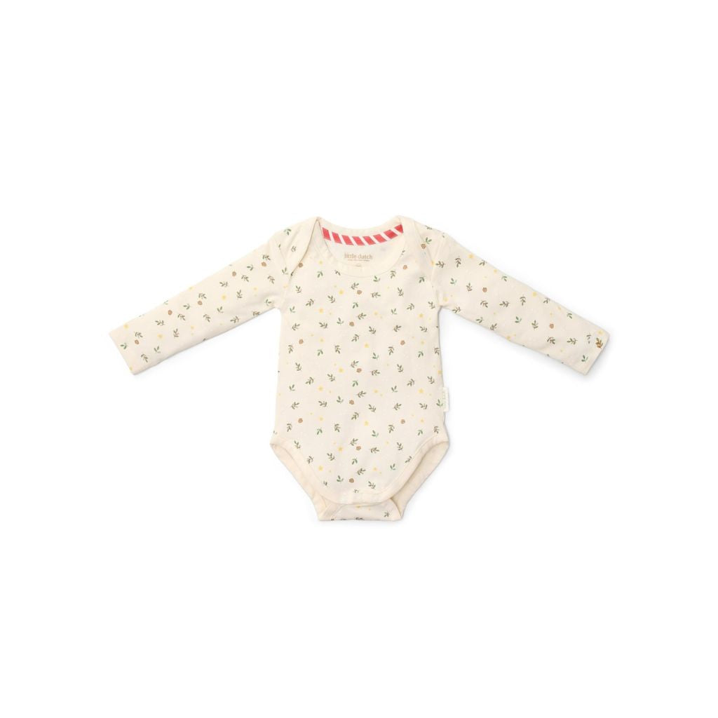 Little Dutch Romper lange mouw Little Christmas 50/56 - 2 stuks