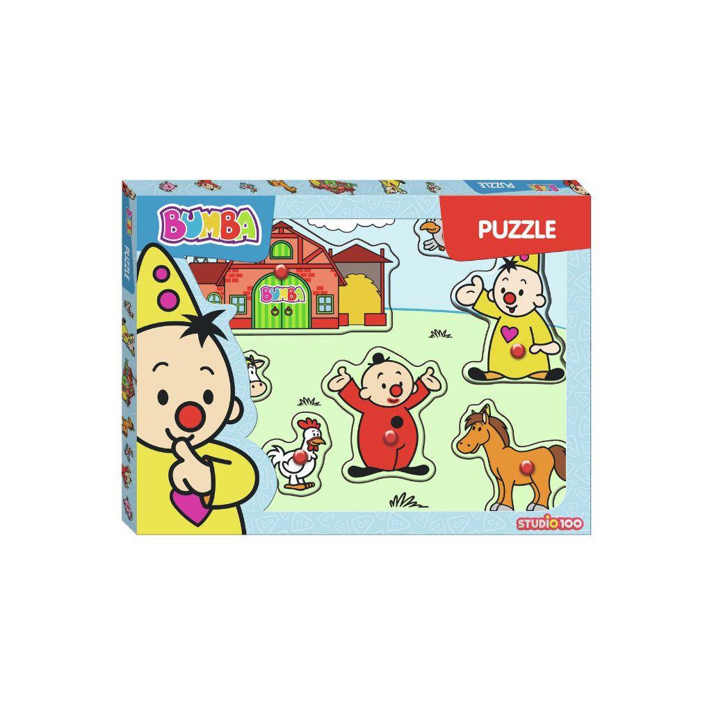 Bumba Houten puzzel boerderij Bumba
