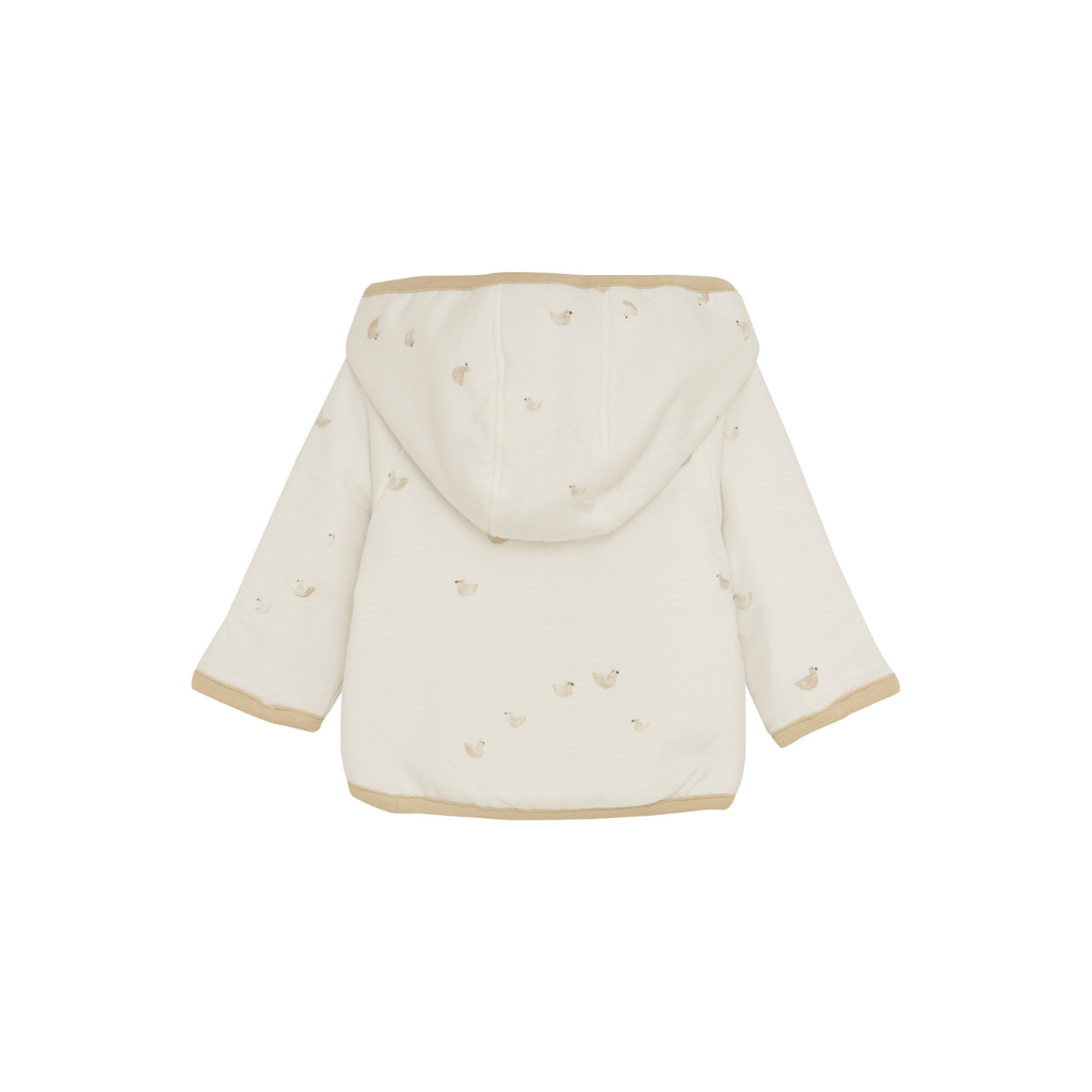 Noppies Jas met kap Nuru omkeerbaar eend