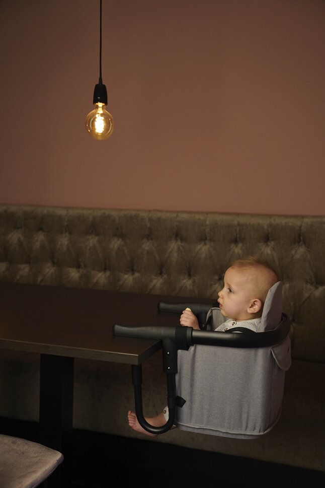 Topmark Tafelhangstoel Rafi grijs