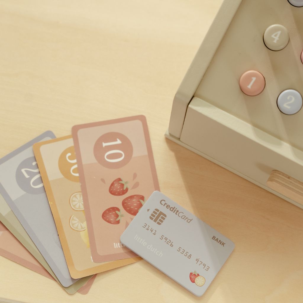 Little Dutch Houten Kassa met scanner