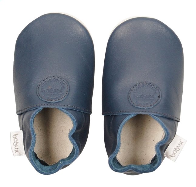 Bobux Chaussons Soft soles Classic Dot navy