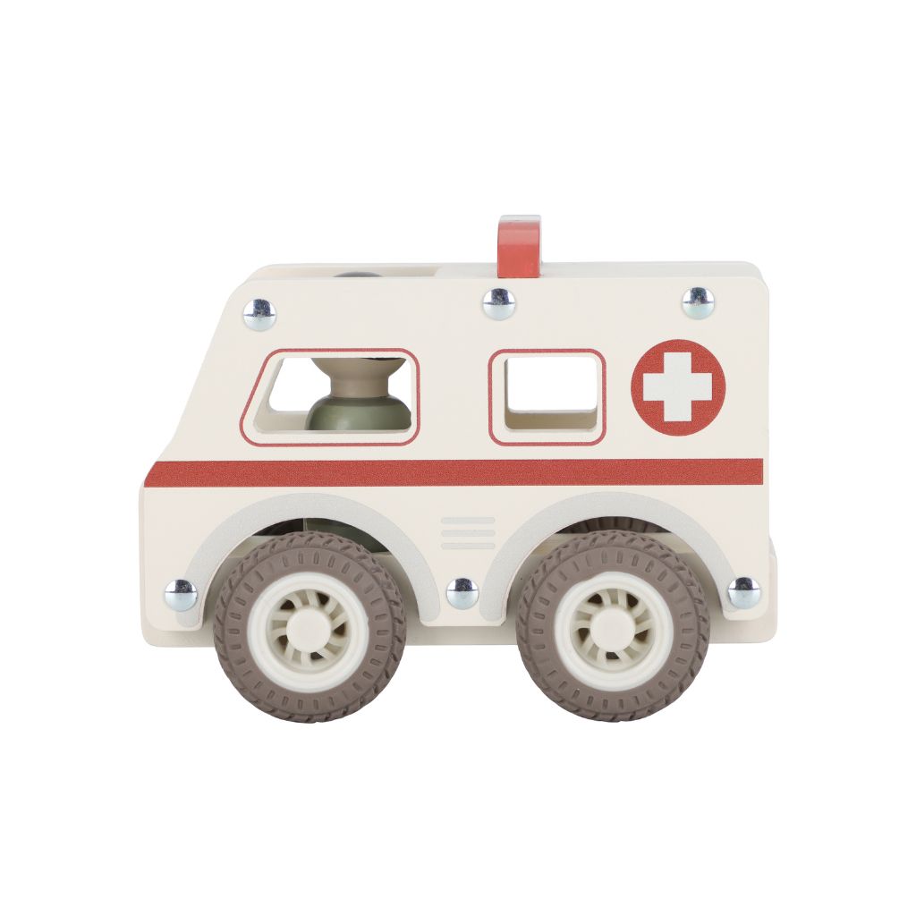 Little Dutch Houten Ambulance
