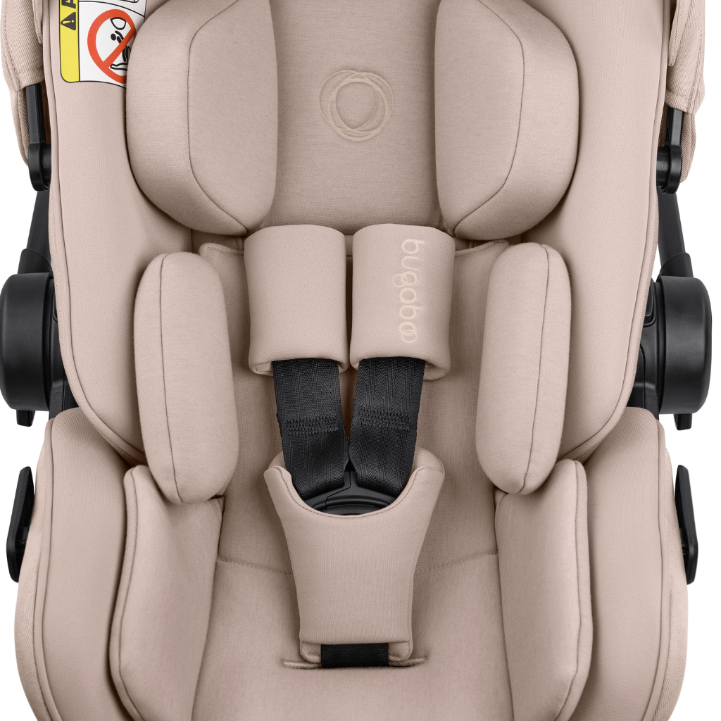 Bugaboo Draagbare autostoel Otter by Nuna R129 Groep 0+ Desert Taupe Melange