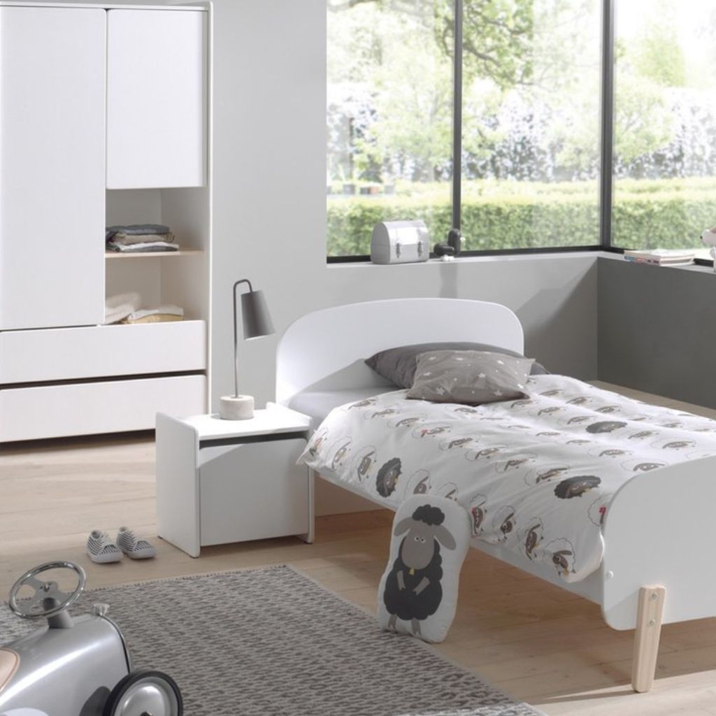 Jaxx Nachttafel wit Kiddy