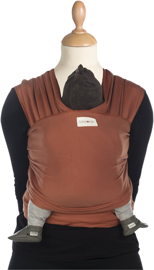 Babylonia Draagdoek Tricot-Slen Organic Sierra Brown
