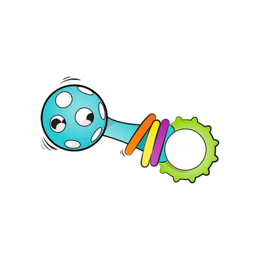 Sassy Rammelaar Peek-a-Boo Beads Rattle