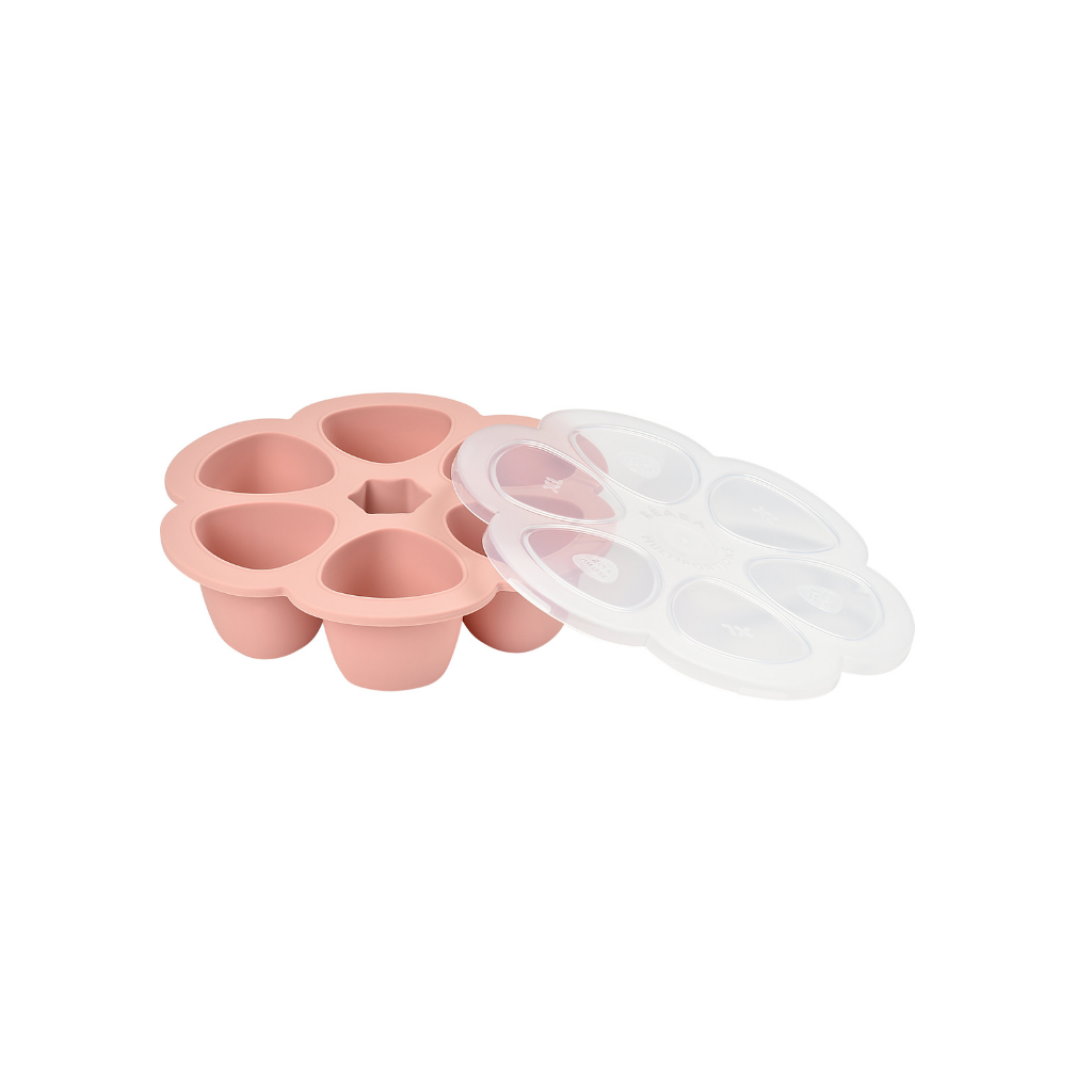 Béaba Bewaarpotje 150 ml oudroze - 6 stuks