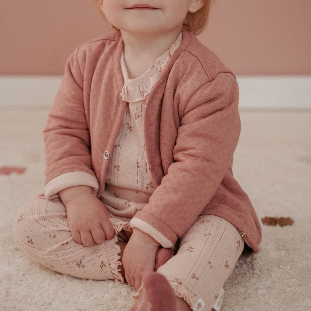 Little Dutch Legging Fairy Flowers roze