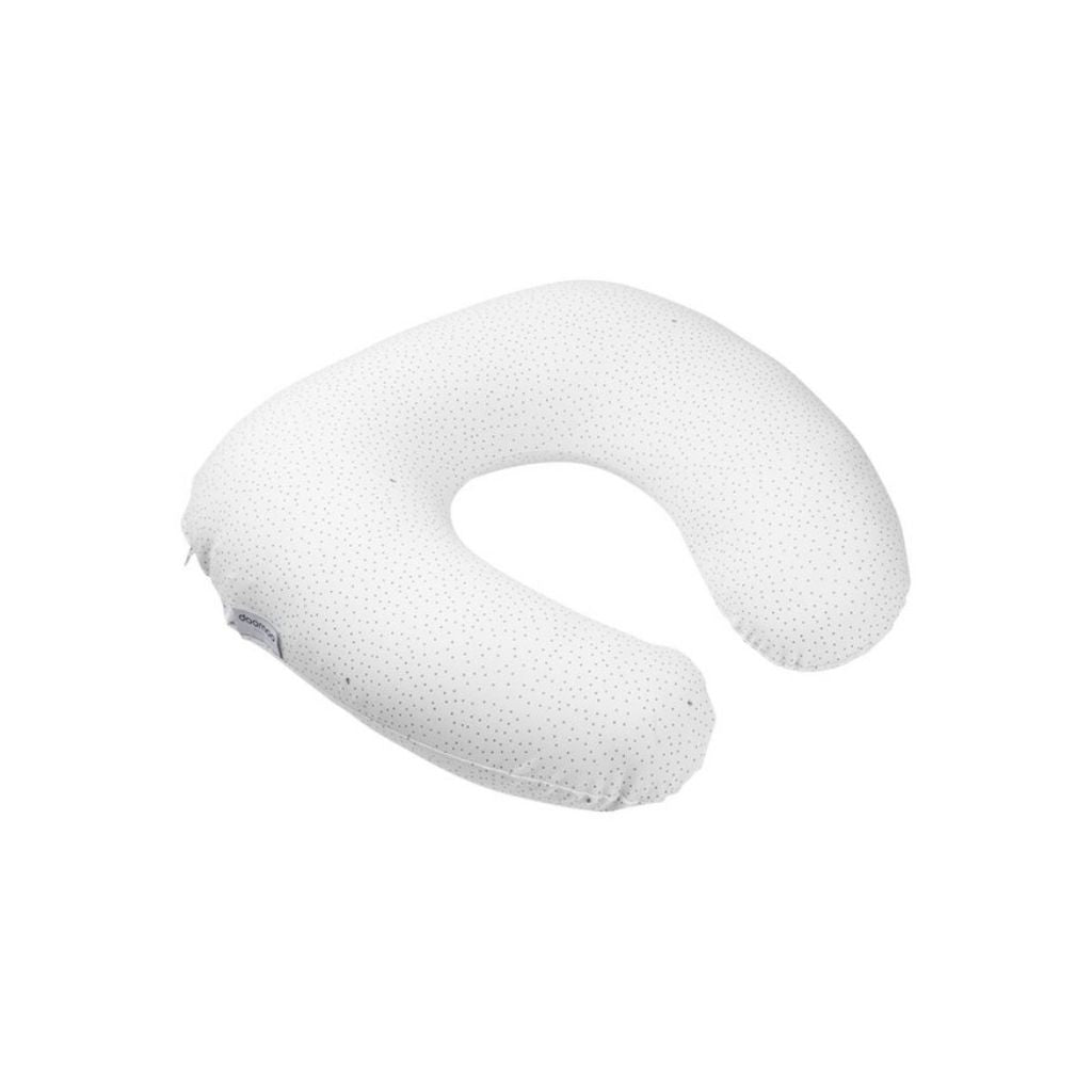 doomoo Coussin d'allaitement Softy Silver Dots