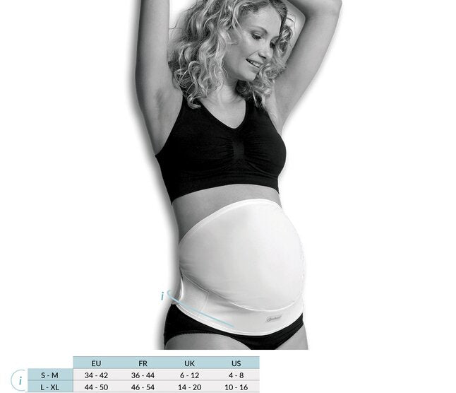 Carriwell Steunende buikband White S/M
