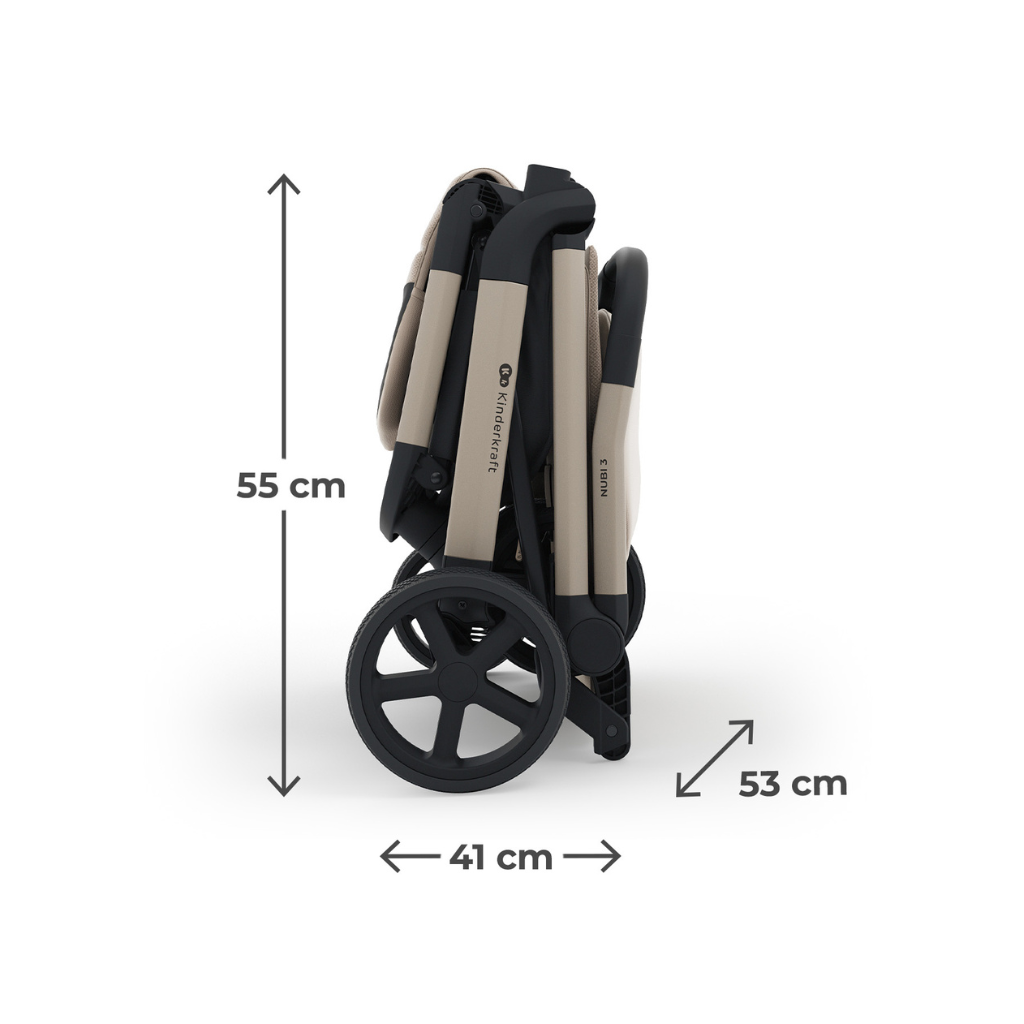 Kinderkraft Poussette Nubi 3 Sand Beige