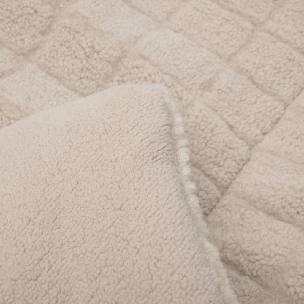 Jollein Tapis de parc Box Teddy Warm Sand 75 x 95 cm