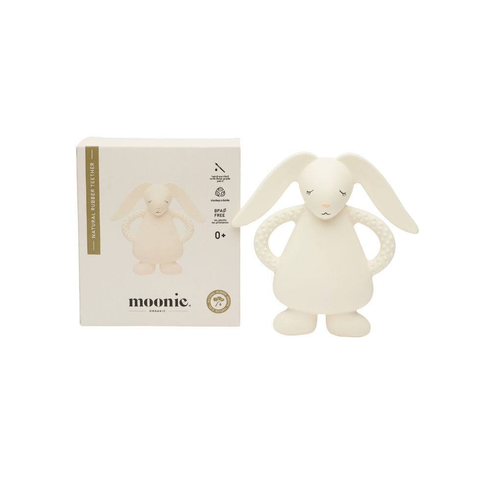 Moonie Teether Bunny Cream