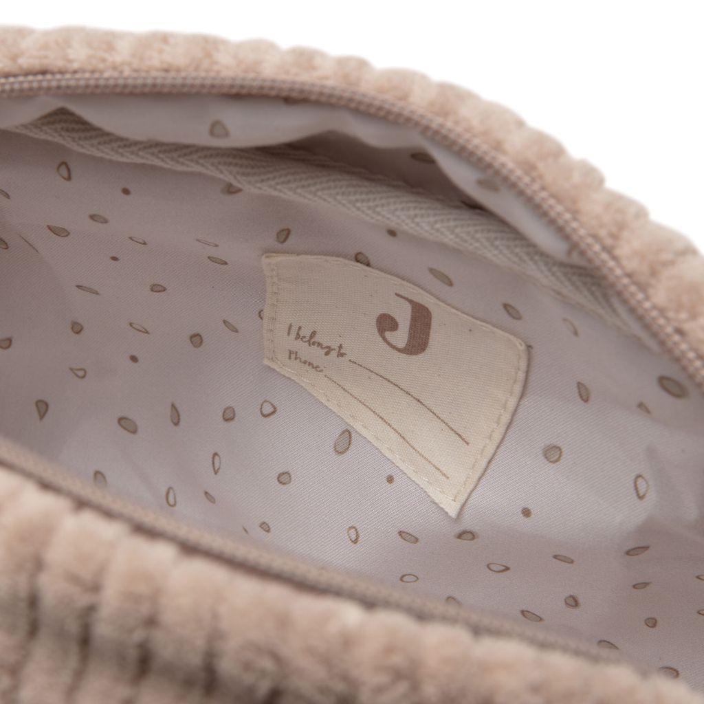 Jollein Trousse de toilette Cloudy Rib Milky Coffee