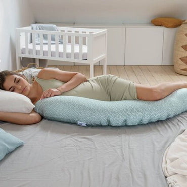 doomoo Coussin de positionnement et d'allaitement Buddy Cloudy Kaki